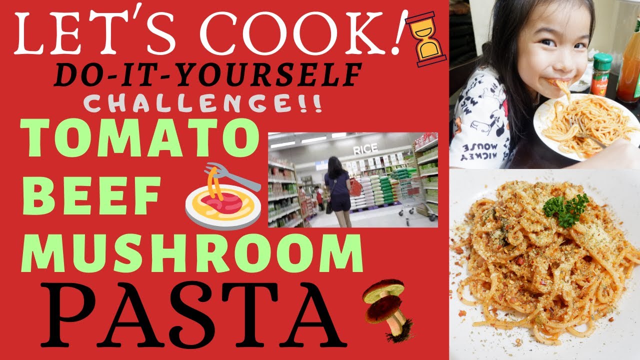 DO IT YOURSELF CHALLENGE: LET'S COOK PASTA! l FOOD DO IT YOURSELF CHALLENGE: LET'S COOK PASTA! l FOOD