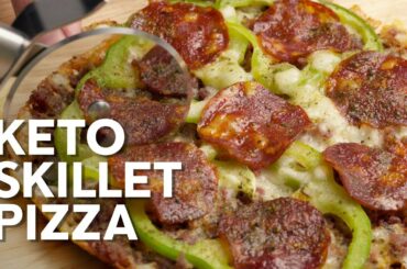 1-Min Recipe • How To Make Keto Skillet Pizza
