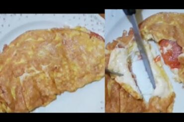 Egg with tomatoes and cheese recipe. #italianandindianchef