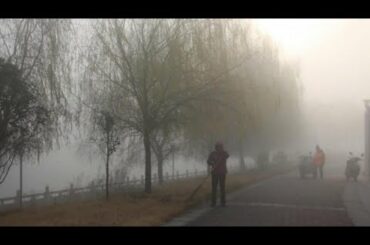 Fog in Aversa Italy | Aversa heavy fog