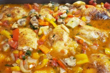 Italian Chicken Cacciatore