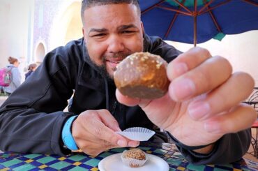 Trying Weird Food Around The World Showcase | Disney Challenge Eating At Epcot With Only $50!