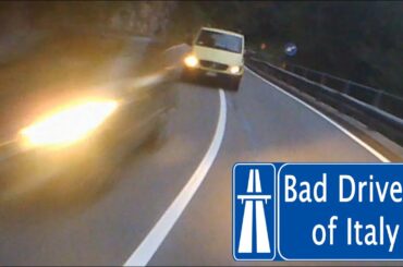 BAD DRIVERS OF ITALY dashcam compilation 01.24