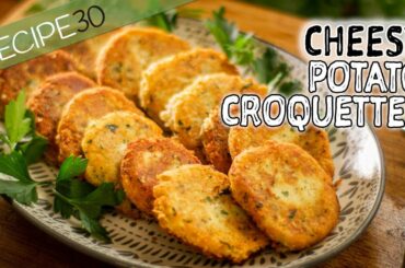 Cheesy Potato Croquettes