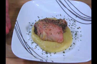 Italian Herb Chicken With Polenta