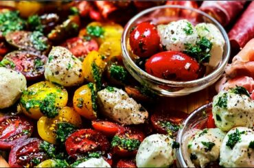 How to Make a Simple Italian Cold Antipasto Party Platter