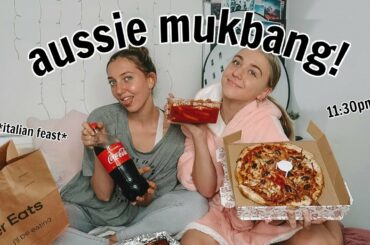Italian MUKBANG | ft. The Oodie