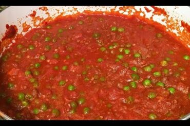Sicilian Meat Ragu With Peas - Italy