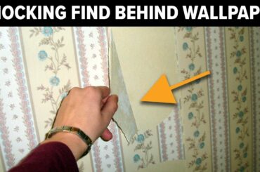When Decorators Peeled Back the Wallpaper in a Restaurant, They Were Met With a Startling Sight
