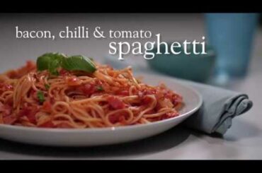 Slimming World Syn-free bacon, chilli and tomato spaghetti recipe - FREE