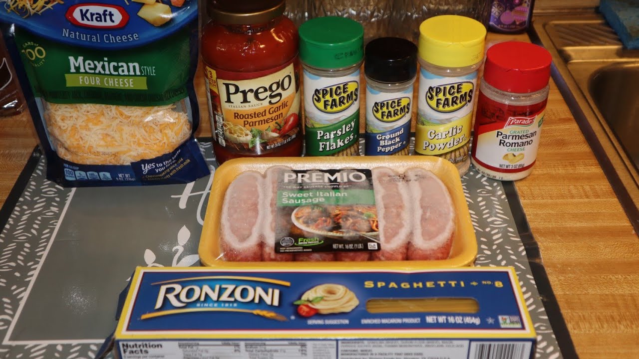 How to make spaghetti with sausages How to make spaghetti with sausages