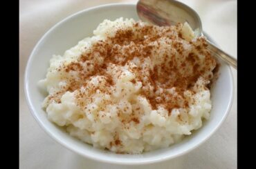 How To Make The Best Rice Pudding Ever!