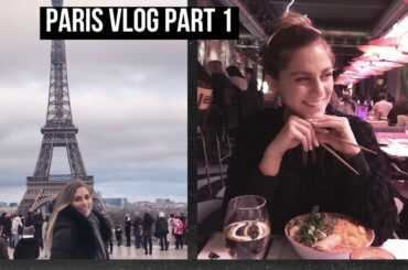 PARIS VLOG PART 1! The first 3 days of my Paris Trip + Get Ready With Me in Paris!!
