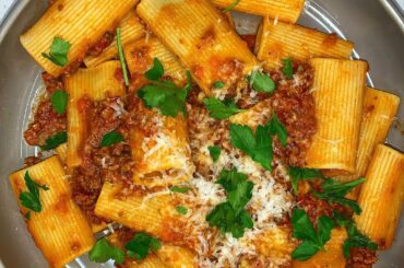 Rigatoni Bolognese