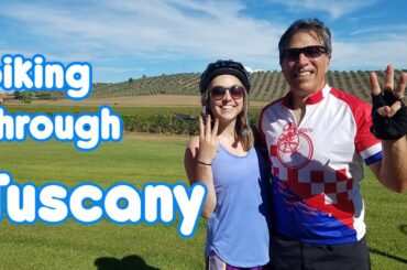 Biking (and eating) through Tuscany