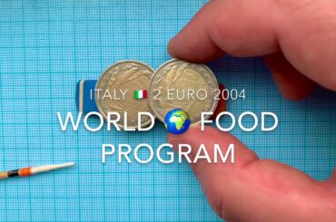 World food program Italy 2 euro 2004