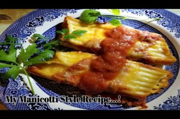 My Manicotti Style...! ❤ / Vlog # 46