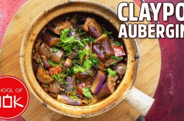 Delicious Szechuan Claypot Aubergine/Eggplant Recipe! | Wok Wednesdays