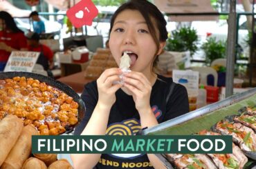 THIS FILIPINO MARKET is a FOODIE HEAVEN! Salcedo Market in Makati, Philippines
