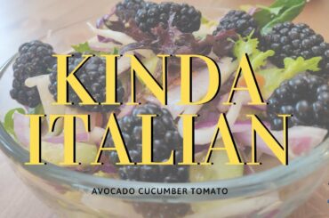 KINDA ITALIAN SALAD II HEALTHY GREENS II WEIGHT LOSS DIET