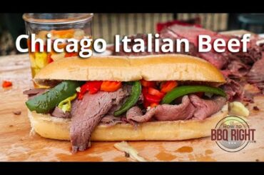 Chicago Italian Beef Sandwich