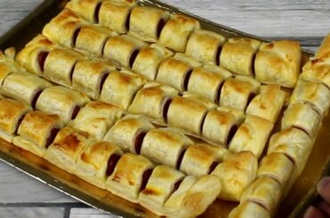 How To Make Tarts with Puff Pastry Easy recipe| Italian Style (part 1)