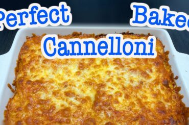 Perfect Cannelloni Recipe with Chicken | Italian Recipe