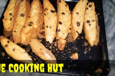 Biscotti-Italian Cake Rusk|Make Easy At Home| The Cooking Hut