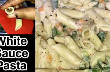 White Sauce Italian Pasta | Street Style | In Telugu  | Homemaker Sravanthi