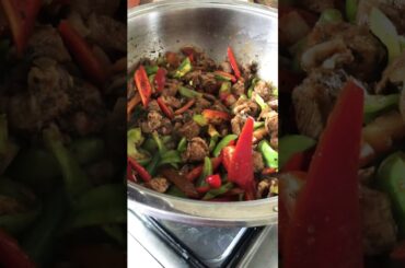 Making Italian Lamb Stew on a Winter Sunday