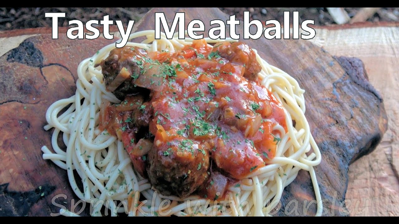 Campfire Cooking | Meatballs & Tomato Sauce Campfire Cooking | Meatballs & Tomato Sauce
