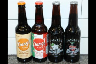 Dang! Butterscotch Root Beer & Italian Cherry Soda and Caruso’s Dark Cream & Maraschino Cherry Cola