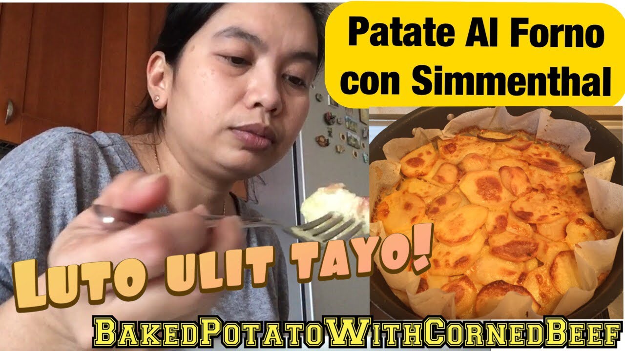 HOW TO COOK PATATE AL FORNO CON SIMMENTHAL + MUKBANG / TAGALOG / JACQsVlog HOW TO COOK PATATE AL FORNO CON SIMMENTHAL + MUKBANG / TAGALOG / JACQsVlog