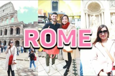 ROME TRAVEL VLOG 2019: Gelato, Colosseum, Trevi Fountain, Vatican City, Restaurants| kriserika