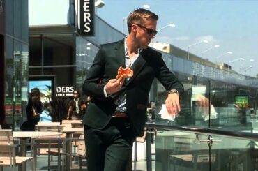 Crazy stupid love Ryan Gosling Pizza eating scene HD