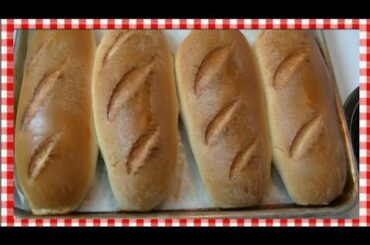 Italian Style Sub Rolls Recipe & Demo ~ Noreen's Kitchen