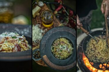 🍝BEST SPAGHETTI CARBONARA - HANDMADE🖐️, AUTHTENTIC, 100% ASMR 🤯