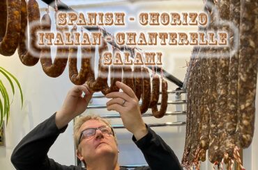 Spanish Chorizo - Italian Chanterelle Salami - NO commercial Nitrates - Sausage Stuffer (Pt2)