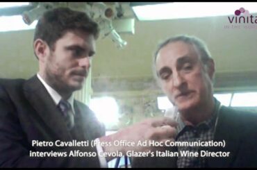 Vinitaly US Tour 2011 - Pietro Cavalletti interviews Alfonso Cevola, Glazer's Italian Wine Director