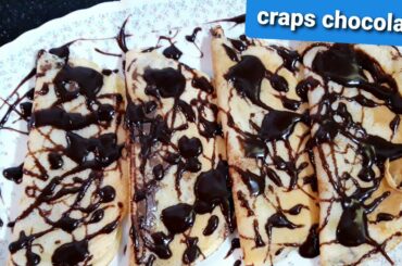 Chocolate craps recipe. #italianandindianchef