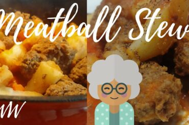 Cook with me WW | Meatball stew