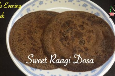రాగి పిండి తో దోస తయారీ విధానం | Finger Millet Dosa Recipes | Sweet Ragi Dosa Recipe In Telugu