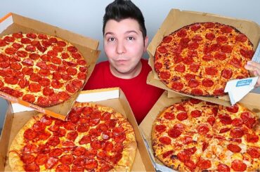 i got FIRED from my new job, eating my feelings.....Pizza Mukbang