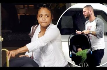 Christina Milian spotted for the first time since giving birth as she enjoys family outing with baby