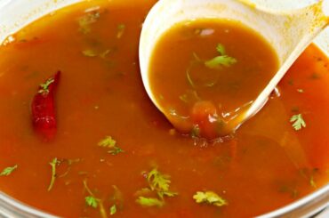 होटल जैसा टेस्टी रसम ऐसे बनाओगे तो सांभर खाना भूल जाओगे | South Indian Style Rasam Vada Recipe