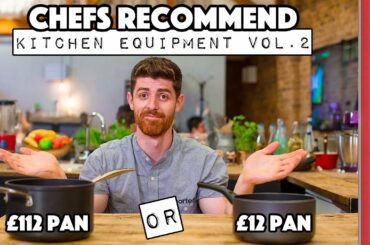 Chefs Recommend Kitchen Equipment Vol.2 | £112 Pan vs £12 Pan