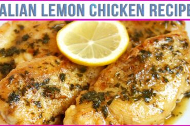 Italian Lemon Chicken Recipes - Best Recipes In World