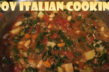 Ribollita: POV Italian Cooking Episode 1