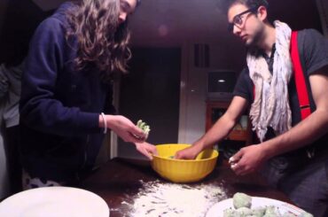 Italian Cooking Lesson with Mama: Malfatti ∫ VLOG 10