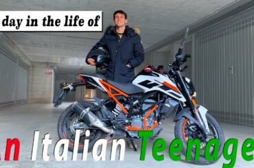 A Day in the Life of an Italian Teenager